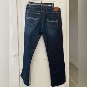 Lucky jeans. Super cute, dark wash denim